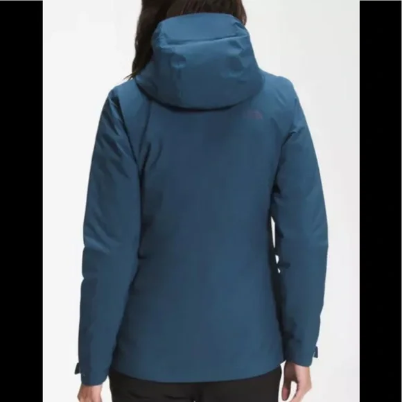 The North Face Woman Carto TriClimate Waterproof 3-in-1 Jacket Monterey Blue NWT